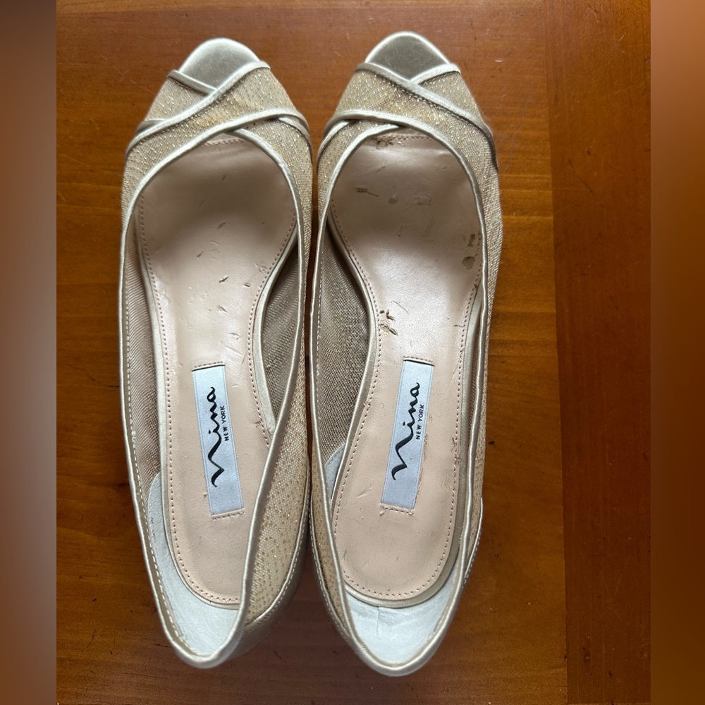 Nina New York evening shoes.